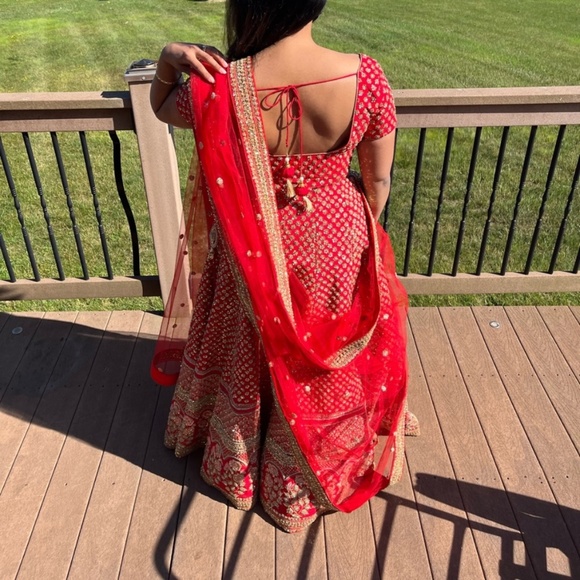 Bridal Lehenga Size 4-6 - Picture 8 of 8